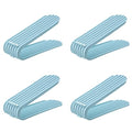 EUBUY Shoe Slots Organizer, Shoe Stackers for a Pair of Shoes, Adjustable Shoe Stacker Storage Space Saver for Closet Organization and Maximizing Storage