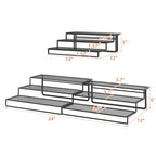 Dmevkic Expandable Can Organizer for Pantry,3-Tier Adjustable Can Organizers and Storage Holds Up to 24 Cans,Can Storage Rack for Pantry,Kitchen,Cabinet
