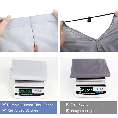 Polecasa Extra Heavy-Duty Laundry Bag 28x36”- Machine Washable Large Storage Bag with Reinforced Handles & Drawstring Closure & ID Tag for College Dorm Travel - Silver - color: Silver, size: 28" x 36" | 1 Pack