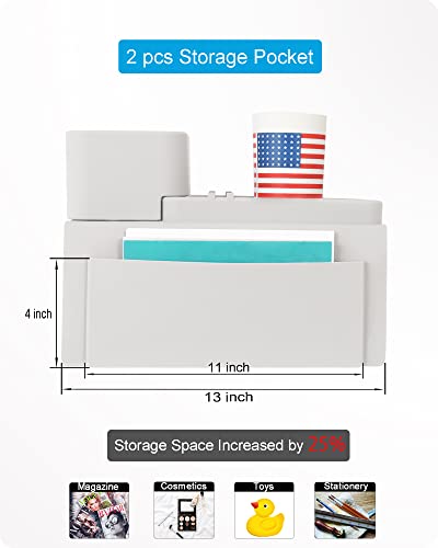 Couch Cup Holder Tray, VIENFUT Silicone Anti-Slip Sofa Armrest Tray with Side Pockets, BPA-Free Anti-Spill Couch Drink Holder for YETI, Remote, Snacks, Cellphone and iPad, Ideal Gift (Griege) - color: Griege