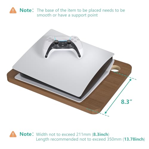 WALI Floating TV Shelf, 3 Tier Projector Shelf for DVD Players, Routers, Game Consoles, Cable Boxes, Living Room Decor Accessories, Wall Mount Shelves Holds Up to 22lbs (CS303N), 3-Shelf, Walnut Brown - color: Walnut Brown, size: 13.78 x 11.02 Inch