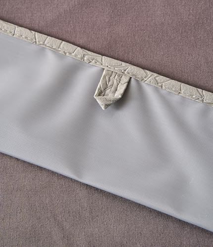 Slim Little Bins for Organizing Socks, Underwear and Bras in Drawers, Set of 4, 13x4x3, Gray
