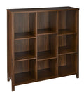 ClosetMaid 16057 Premium Adjustable 9-Cube Organizer, Dark Chestnut - color: Dark Chestnut, size: 9-Cube