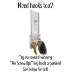 The No-Screwups Remote Control Holder by Mount Genie (Black): Wall Mount with No Damaging Screws or Tape. Installs in Seconds on Any Light Switch. Great for TV, Ceiling Fan and Roku Remotes. - color: Black