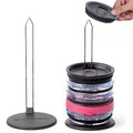 ELYPRO - Revolutionary Tumbler Lid Organizer for Stanley, Yeti Cap Lids- Space-Saving Design - Slim Vertical Storage for Up to 10 Lids , Clutter-Free Kitchen Cabinets and Countertops Organization