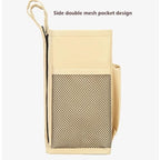 Bedside Storage Organizer Bag Phone Book Magazine Holder Pockets Hanging Storage Bag Sofa Side Pouch Bag(Mint Green) - color: Mint Green