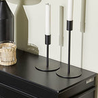 Haotian FSR94-SCH, Black Shoe Cabinet with 3 Flip Drawers, Freestanding Shoe Rack, Shoe Storage Rack(9.4" D x 20.9" W x 46.1" H) - color: Black, size: 3 Drawers:20.8x9.4x46"