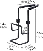 Sink Caddy Sink Sponge Holder - Faucet Rack Shower Tray - Kitchen and Bathroom Metal Organizer Hanging Fix Around Faucet