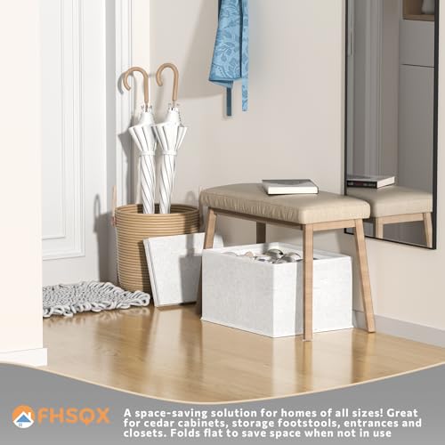 FHSQX 2 Pack Shoe Organizer for Closet,Foldable Shoe Organizer,Fits up to 24 Pairs,Storage Containers With Bottom Support for Shoes (Whtie, 16.5 * 12.6 * 9.5in) - color: Whtie, size: 16.5*12.6*9.5in