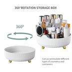 funest Makeup Perfume Organizer, 360 Degree Rotating Lazy Susan Cosmetic Desk Storage Lotions Display Case Round Tray with Large Capacity, for your Jewelry