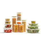 Urban Green Glass Food Container Set with Silicone Glass Lid, 3 Pack, Airtight, LeakProof, 100% Plastic Free, Meal Prep Containers (White Color) - color: White Sand-RT
