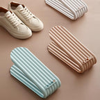 EUBUY Shoe Slots Organizer, Shoe Stackers for a Pair of Shoes, Adjustable Shoe Stacker Storage Space Saver for Closet Organization and Maximizing Storage