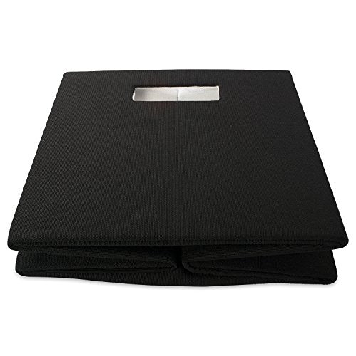 DII Poly-Cube Storage Collection Hard Sided, Collapsible Solid, Large, Black - color: Black, size: Large Square, 13x13x13"