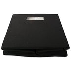 DII Poly-Cube Storage Collection Hard Sided, Collapsible Solid, Large, Black - color: Black, size: Large Square, 13x13x13"