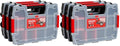 CRAFTSMAN Storage Organizer,Small Parts Organizer with 10-Compartments,Lid Includes Secure Latch (CMST60964M), (Pack of 6) - size: 6 Pack, style: Triple Pack