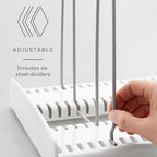YouCopia StoreMore Cookware Rack with Tall Steel Wires, Adjustable Pan and Lid Organizer for Kitchen Cabinet Storage, Classic Edition - size: Classic Edition