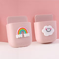 2 Pcs Remote Control Holders,Cute Pen Holder for Wall,Pink Pencil Holder For Wall,Pen Organizer for Wall,Remote Control Holder Wall Mount