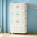 Stackable Storage Bins with 4 Drawers, 314QT Foldable Storage Cabinet with Wheels & Lids, Large Capacity Closet Organizers and Storage for Home, Apartment, Dorm, Closet - Easy No-Tool Assembly - size: Style C