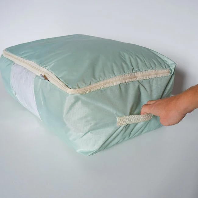 Quilt Storage Bag - Standard Size (22L x 15"W x 8"H) - Winter Green" - color: Winter Green