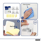 Superio Broom Organizer, Single Plastic Broom & Mop Organizers (Plastic, 16) - size: 16