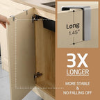 KES Over The Cabinet Door Towel Rack, Kitchen Towel Holder, Over The Cabinet Door Kitchen Towel Bar SUS304 Stainless Steel 2 Pack Brushed Finish, KTH200S26-2-P2 - color: Brushed Finish