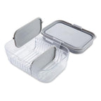 Packit, Bento Mod Lunch Steel Gray - color: Steel Gray