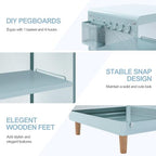 SYKIARIOL Kids Nightstand,Kids Bedside Table,Teen Girls Night Stand,Toddler Night Stand,End Table for Girls Room Storage,Mint Green Nightstand - color: Classic Mint Green