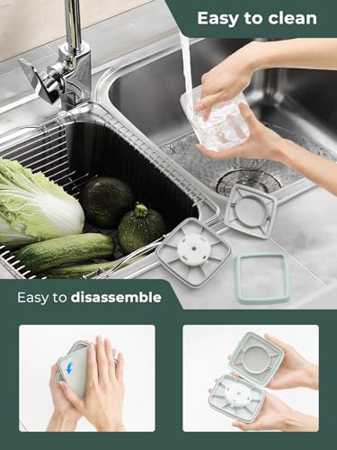 Mini Snack Container - 0.3 Qt Pop Food Storage Containers, BPA Free Small Food Containers with Lids, Food-Grade Air Tight Containers Candy Jars 320ml - color: 1 Pcs Container - 0.3Qt