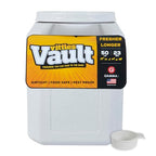 Vittles Vault Traditional Pet Food Storage Container For Dog Kibbles/Bird Seed/Oatmeal/Rice/Flour/Cereal, BPA Free Plastic, Sealed Airtight For Cat Food, Up To 50 lb, Made in USA, With Scoop, Gray - size: 50 Pounds