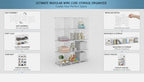 12-Cube Storage Organizer, Metal Wire Cube Shelving Unit, 11.8" L x 11.8" W x 11.8" H, Modular Grid Bookshelf for Closet, Bedroom, Office, White ATTJL12W - color: White