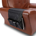Sofa Armrest Organizer, Sofa Side Pocket Couch Arm Organizer Sofa Storage Bag with Pocket for Home Sofa Arm Chair(Black)