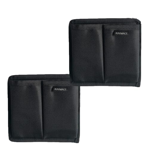 Double/Triple Magazine Pouch,Storage Pouch with Adhensive Tape, Fabric Mag Holder for Gun Safe Organization Accessory - color: Double Pouch