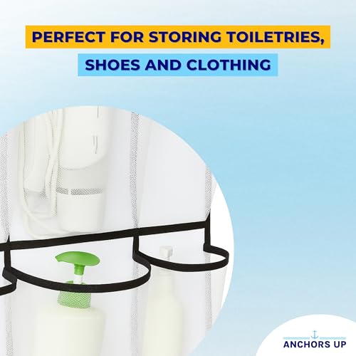 Cruise Cabin Over Door Organizer for Shoes, Toiletries and Accessories – 24 Pockets – Tested on All Cruise Lines such as Carnival, Royal Caribbean, Celebrity, Norwegian etc – Cruise Essentials