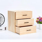 Pure Vie Wooden Essential Oil Storage Box Home Fragrance Carrier Case, Holds 90 Bottle (Fits 5-15ml) - Aromatherapy Organizer Makeup Nail Polish Perfume Container - Keep Your Oil Safe & Space Saver