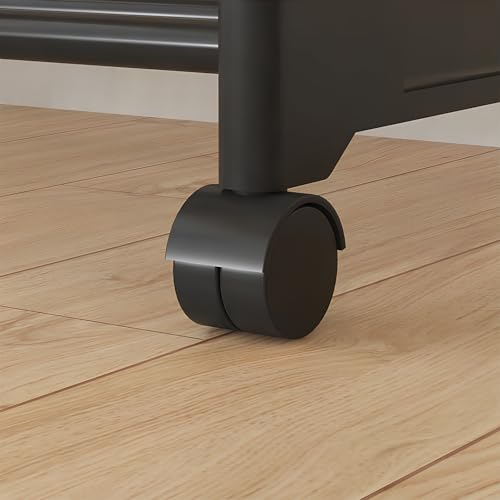 Long Storage Shoe Rack Organizer Cabinet Sturdy Shoe Shelf with Wheels Free Standing Shoe Rack for Home and Entryway 4 Tier - 23.6" W Hold 12 Pairs - size: 4 Tier - 23.6"W
