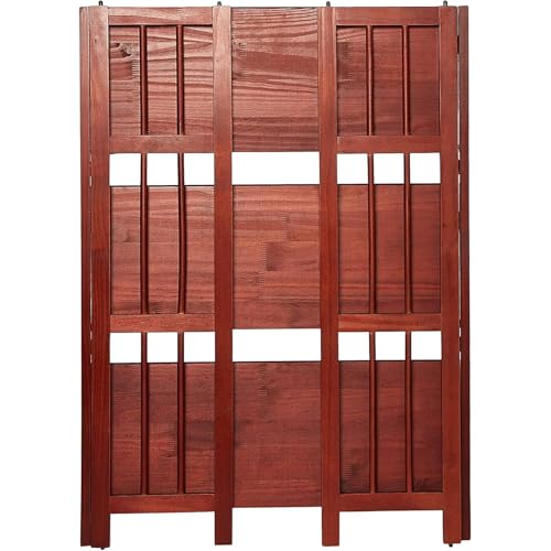 HomeStock 3-Shelf Stackable Folding Office Wood Furniture Bookcase, Contemporary Home and Office Furniture, Sturdy Wooden Shelving Storage Mahogany/27.5 Inch - color: Mahogany, size: 27 5 Inch