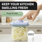 Bop Top Airtight Food Storage Containers with Lid 7 Cups / 57 oz | Kitchen Canister Sets | Air Tight Pantry Container| Pop Top Dry Food Storage Containers for Snacks, Sugar, Flour, Baking, Pasta - color: 57 oz