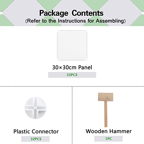 C&AHOME Cube Storage, 9-Cube Bookshelf, Plastic Closet Cabinet Organizer, DIY Stackable Bookcase, Modular Shelving Units Ideal for Home, Office, Kids Room, 36.6" L x 12.4" W x 48.4" H Milky UPCS09M - color: Milky