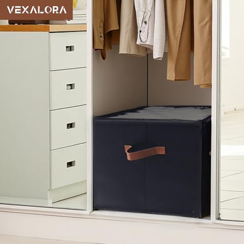 Shoe Organizer Box 2 Pack, Shoe Storage Organizer with Clear Cover, Adjustable Dividers Fits 16-32 Pairs, Fabric Shoe Organizer for Closet, Black - color: 2 Pack - Black