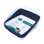 FOSJGO 2.4 Gal(9L) Collapsible Dish Basin with Drain Plug,Space Saving Multiuse Foldable Sink Tub,Dishpan,Kitchen Sink for Camping,Plastic Tub,Vegetable Washing,RV - color: Navy blue