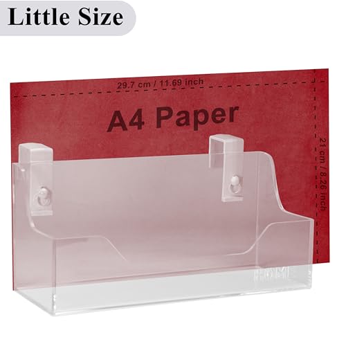 Bedside Caddy Hanging Storage Basket Little Size Plastic Beside Shelf Hang-on Storage Organizer for Collage Dorm Bunk Bed,Changing Table - Bedroom Essentials for Phone,Mini Speaker,Tissues (Clear) - color: Clear