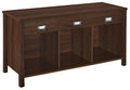 ClosetMaid 16051 Premium 3-Cube Bench, Dark Chestnut - color: Dark Chestnut, size: 3-Cube Bench