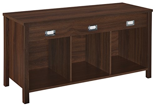 ClosetMaid 16051 Premium 3-Cube Bench, Dark Chestnut - color: Dark Chestnut, size: 3-Cube Bench