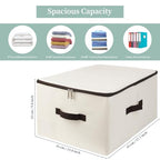 iwill CREATE PRO Pack of 3, Breathable Clothing Storage Bins with Lid, Rigid Storage Containers for Sweaters, Toys, Dolls,Blankets, Duvets, Coats, Jeans, Files in Bedroom, Office - color: Butter Yellow,3pcs