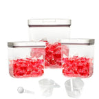Gute Sealed Auto Pop-Up Laundry Pod Holder with Lid, 3-Piece Laundry & Dishwasher Pod Container Set for Laundry Room Organization (67oz, 94oz, 186oz Capacity) - color: 10.3L