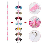3Pcs Mouse Ears Headband Holder Headpiece Hanger Organizer Hair Accessories Storage Hanging Wall Display Decor