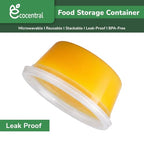 Freshware 8 oz Plastic Deli Containers with Lids – 50 Set | BPA-Free, Leakproof, Stackable, Microwave, Freezer & Dishwasher Safe | Meal Prep, Soup & Slime Storage