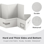 Cupic Cupid Under Bed Storage Containers, Foldable Organizer with Lid for Bedroom, Underbed Storage Box for Blankets, Clothes, Shoes, 2 Pack, Grey - size: 33½"L x 15¾"W x 6¾"H