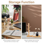 Cyrank Key Tray, Jewelry Tray Key Holder Key Bowl for Entryway Table Wood Key Tray for Entryway Earring Holder Rack Jewelry Organizer Tray 01 No Cat Statue - color: 01