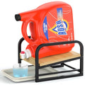 Laundry Detergent Holder Liquid Laundry Detergent Riser, Laundry Detergent Stand, Liquid Detergent Holder with Drip Tray for Laundry Room Organization (Tilted-Black) - style: Tilted-Black